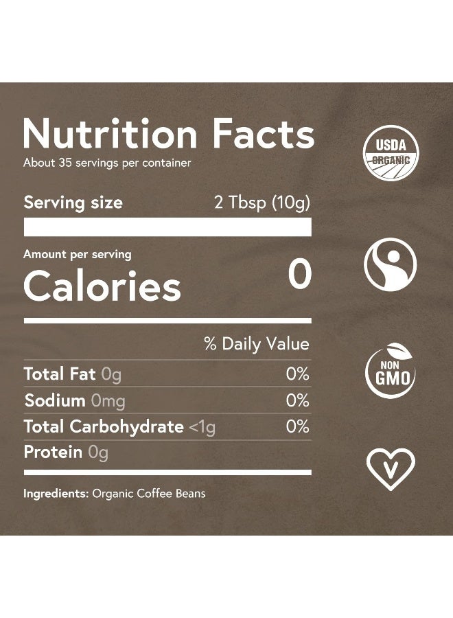 Fabula Coffee Light Roast Freshly Ground - Organic - Low Acid - Single Origin - Non-GMO - Mold Free - 12 Ounces - Image 2